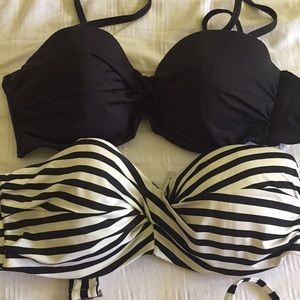 Two H&M bikini tops